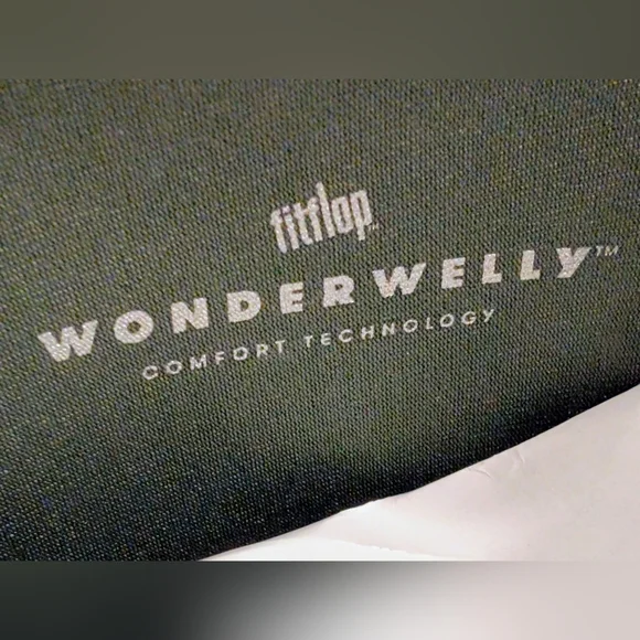 FitFlop Wonderwelly Deep Green Waterproof Tall Rubber Lug Sole Rain Boots Size 6 - Picture 10 of 13